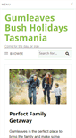 Mobile Screenshot of gumleaves.com.au